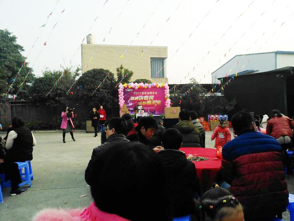 欢祝蜜桃视频黄色男女下载2017年新春团拜会顺利召开