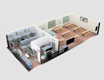 餐饮厨具公司告诉你快餐店蜜桃AV在线免费功能区如何设计